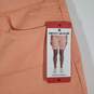 NWT Womens Comfort Stretch Flat Front Elastic Waist Pull-On Bermuda Shorts Sz M image number 4