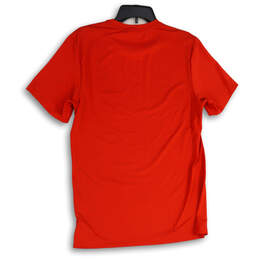 Mens Red Crew Neck Short Sleeve Workout Pullover T-Shirt Size Medium alternative image