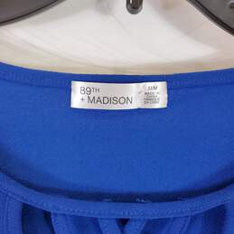 89th + Madison Women Blue Blouse SZ M NWT alternative image