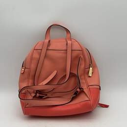 Michael Kors Womens Pink Inner Zipper Pockets Backpack With Dust Bag alternative image