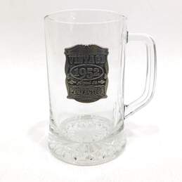English Pewter Company Vintage 1952 Aged To Perfection Birthday Beer Mug Glass Tankard IOB alternative image