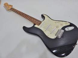 Fender Brand Starcaster Model Black Glitter Electric Guitar w/ Soft Gig Bag alternative image