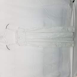 J. Crew White Cotton Slip Dress WM Size 00 NWT alternative image
