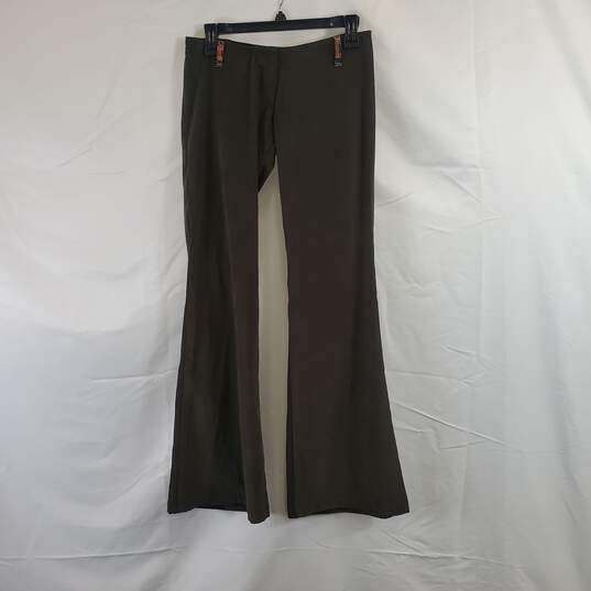 Yanak Women Green Flared Pants S NWT image number 1