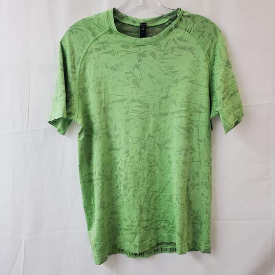 Lululemon Mens Athletic Green T-Shirt Size S image number 1