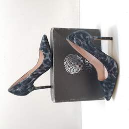 Vince Camuto VC-Harty Pewter Black Leopard Stinggray Womens Heels s.8.5 alternative image