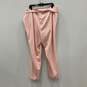 NWT Calvin Klein Womens Pink Belted Blazer & Pants 2 Piece Suit Set Size 20W image number 4