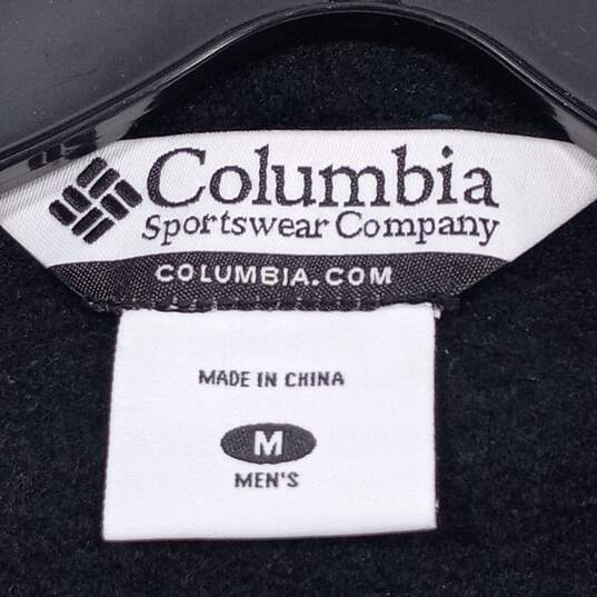 Columbia Men's Black Fleece Vest Size M image number 4