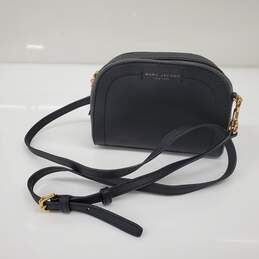 Marc Jacobs New York Playback Black Leather Crossbody Bag w/COA