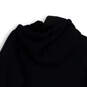 Mens Black Kangaroo Pocket Long Sleeve Regular Fit Pullover Hoodie Size SM image number 4