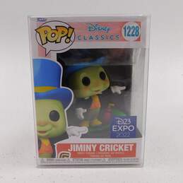 Funko Pop! Disney Classics: Jiminy Cricket #1228 Vinyl Figure 2022 D23 Expo DAMA