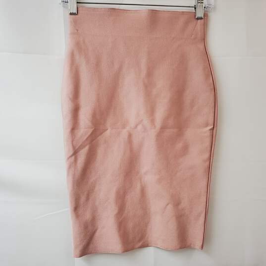 WOW Couture Pink Bodycon Skirt Women's SM image number 1