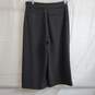 KATE SPADE Capri Pants Size 6 Black White Polka Dot Palazzo Wide Crop Trouser image number 3
