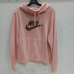 NIke Women's Pink Pullover Hoodie Size M