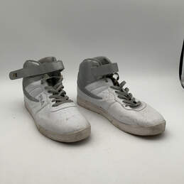 Mens Vulc 13 BC 1CM00417-063 White Silver High Top Sneaker Shoes Size 15 alternative image