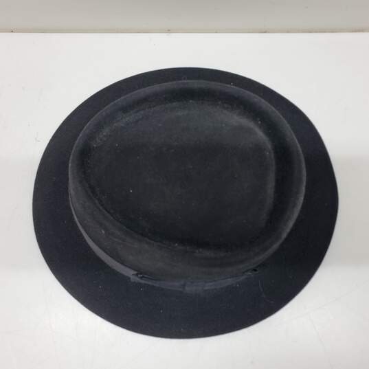 Vintage Biltmore Royal Men's Black Fedora Felt Hat 7 1/4 58CM image number 4