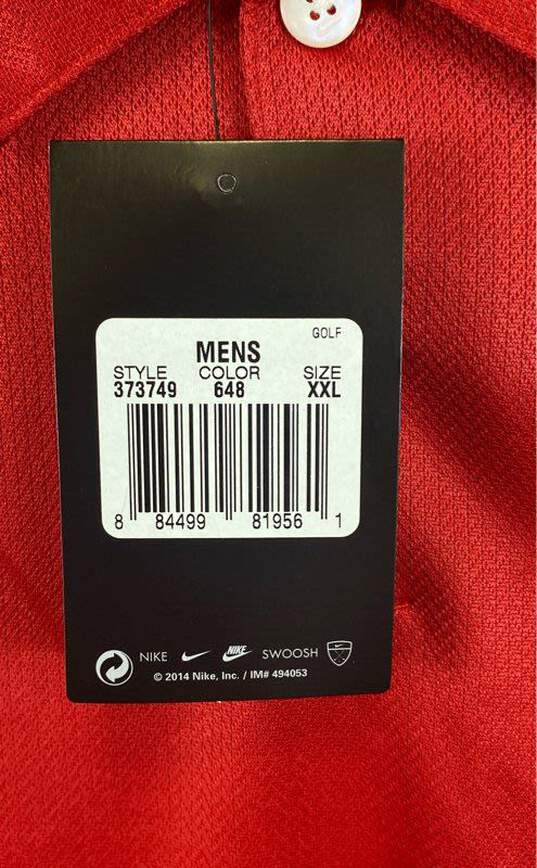 Nike Red Short Sleeve - Size XXL image number 3