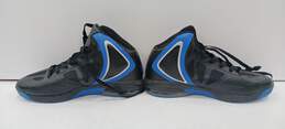 AND1 Men's Black and Blue Basketball Sneakers Size 10.5 alternative image