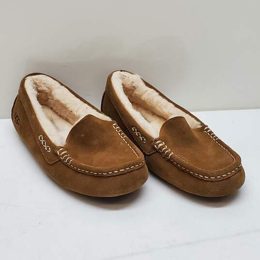 UGG Ansley Suede Slippers Size 7 image number 1
