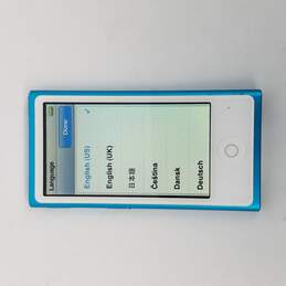 iPod Nano 7th Gen 16GiB Blue