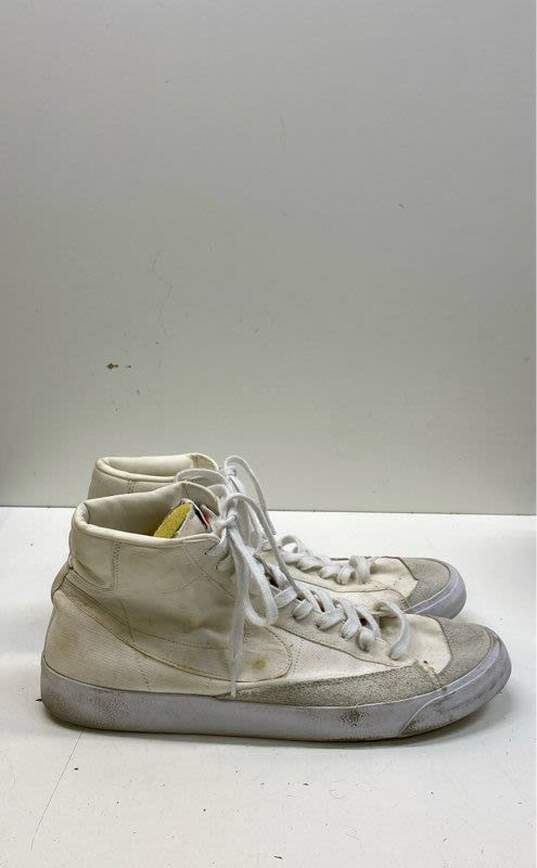 Nike Blazer Mid 77 Vintage Sail White Sneakers CD8238-100 Size 14 image number 3