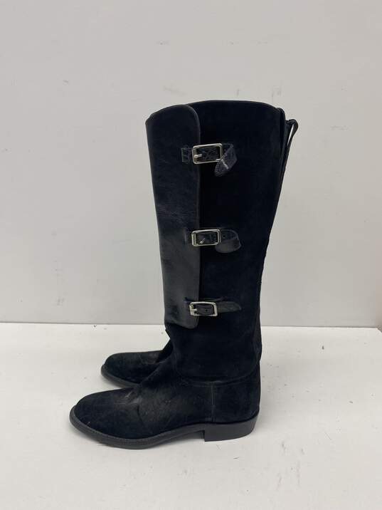 Lucchese Black boot Boot Women 8.5 image number 2