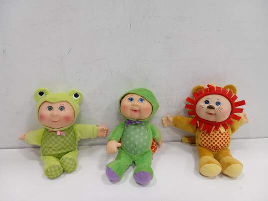 8pc Bundle of Assorted Mini Cabbage Patch Kids Dolls image number 2