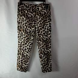 7th Avenue Women's Animal Print Dress Pants SZ 8 NWT