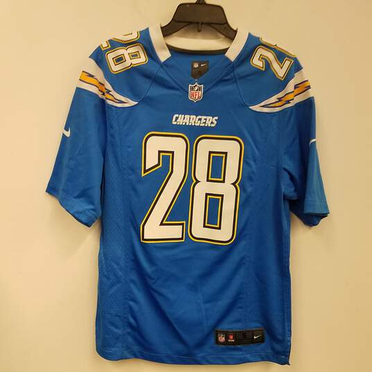 Mens Blue Los Angeles Chargers Melvin Gordon #28 Football NFL Jersey Size S image number 1
