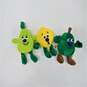 VTG 1996 Toy Box Creations Veggie Friends & Fruit Seedies Plush Toys Set of 6 image number 2