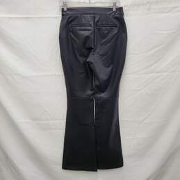 NWT Spanx WM's Faux Leather Flare Luxe Black Pants Size M/M alternative image