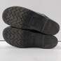 Unisex Black Leather Clogs Size 42 image number 6