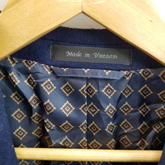 Lauren Ralph Lauren Men's Navy Cotton Suit Jacket Size 38R image number 3