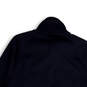 Womens Blue White Long Sleeve Mock Neck Full-Zip Track Jacket Size Small image number 4