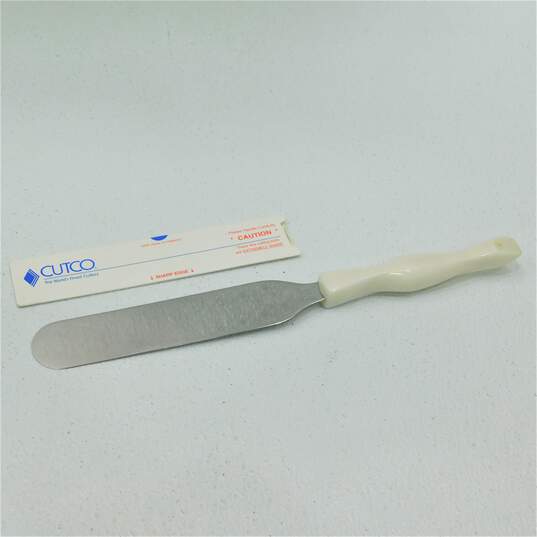 Cutco Pearl White 1756 Pro Spatula Cake Frosting Spreader image number 1