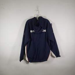 Mens Long Sleeve Denver Broncos Football NFL Windbreaker Jacket Size Medium alternative image
