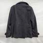 NWT Thread & Supply WM's Black Wool Blend Peacoat Size L image number 2