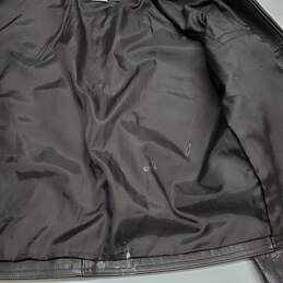 Great Northwest Clothing Company Full Zip Leather Jacket Size L alternative image