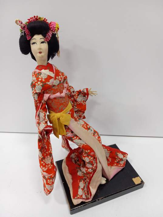 Vintage Japanese Geisha Kimono Doll image number 1