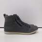 Kenneth Cole Reaction Men's Gray Think Big High Top Fashion  Sneakers Size 11M image number 4