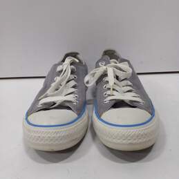 Converse Women's Low Top Blue Gray Sneakers Size 7