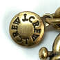 Designer J. Crew Gold-Tone Prong Set Crystal Cut Stone Pendent Necklace image number 4