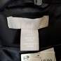 H&M Women's Black Trench Coat SZ 4 NWT image number 6
