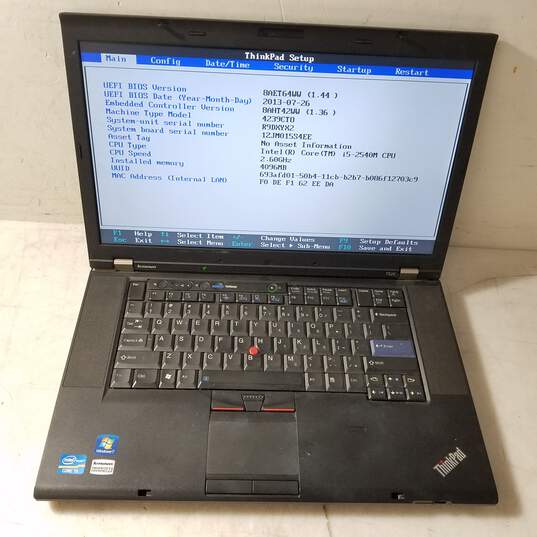 Lenovo T520 Intel Core i5@2.6GHz Memory 4GB Screen 15inch image number 4