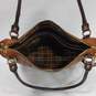 Marino Orlandi Women's Embossed Brown Leather Crossbody/Tote Bag image number 4