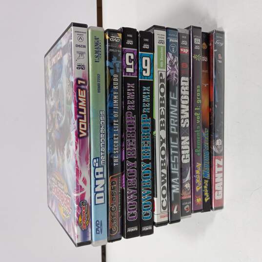 Bundle of Eleven Assorted Anime DVDs image number 1
