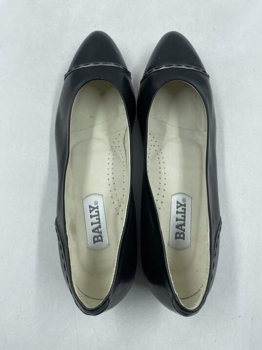 Authentic Bally Jill Black Pumps W 8M image number 6