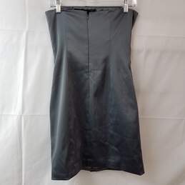 Maxandcleo Gray Strapless Mini Dress WMN'S Size 4 alternative image
