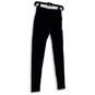 Womens Black High Waist Stretch Skinny Leg Pull-On Ankle Leggings Size M/L image number 1