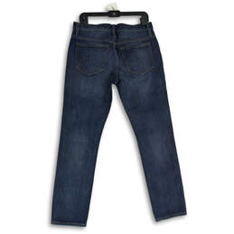 Mens Blue Denim Medium Wash Pockets Stretch Skinny Jeans Size W31 L30 alternative image